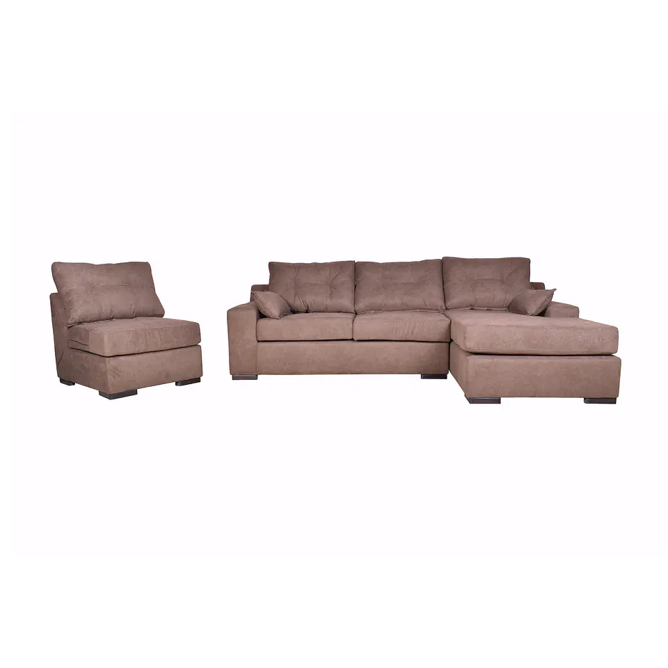  Seccional Modular 4c  Derecho Lucca Beige 1