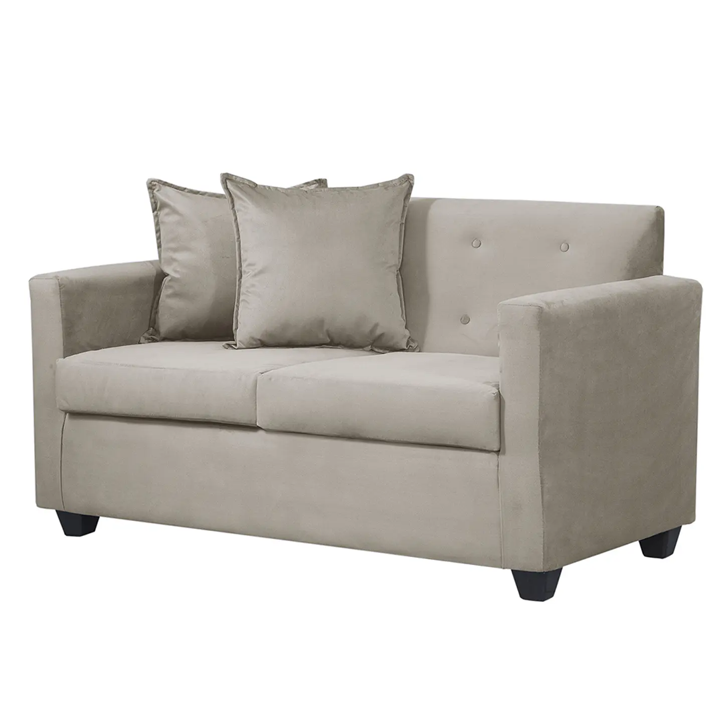 Sofá 2c Gramado Felpa Beige 2