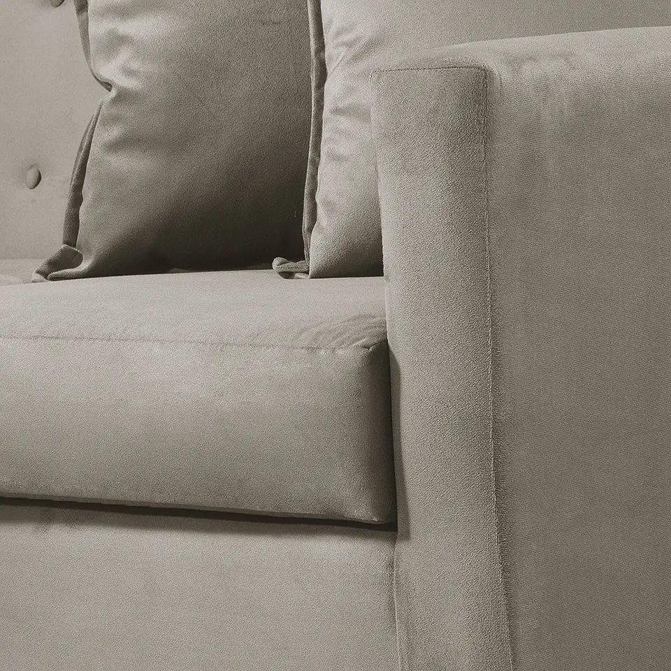 Sofá 2c Gramado Felpa Beige 6