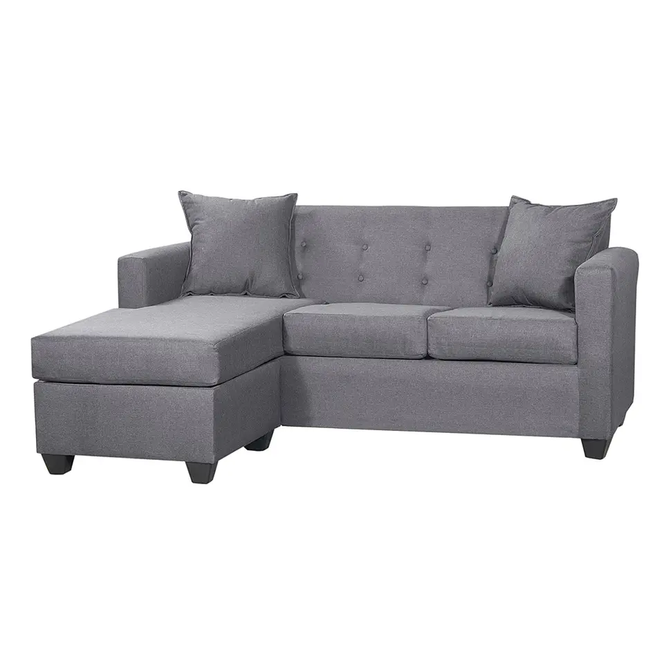 Seccional Intercambiamble Gramado Lino Sidney Grey 2