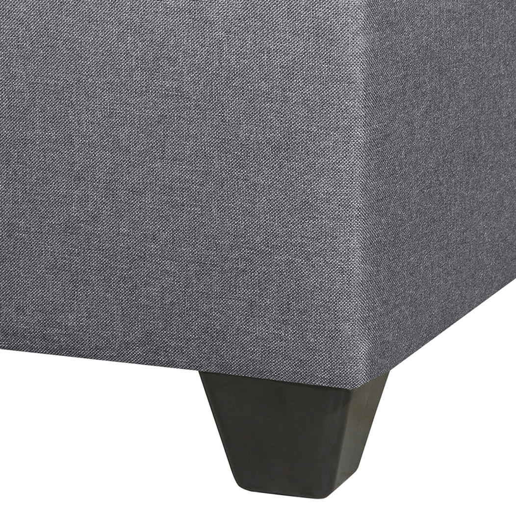 Seccional Intercambiamble Gramado Lino Sidney Grey 6