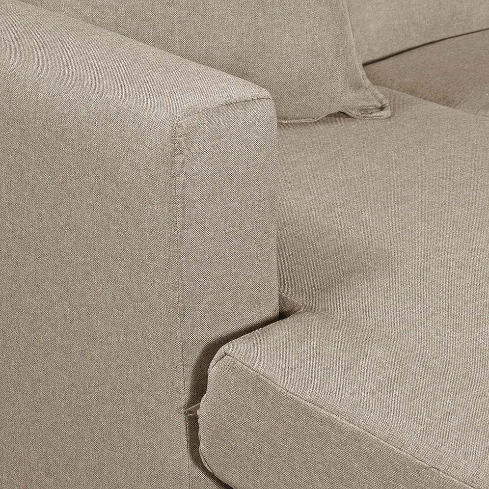 Seccional Intercambiamble Gramado Lino Sidney Beige 8