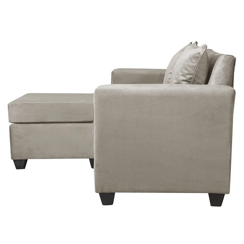 Seccional Intercambiamble Gramado Felpa Beige 2