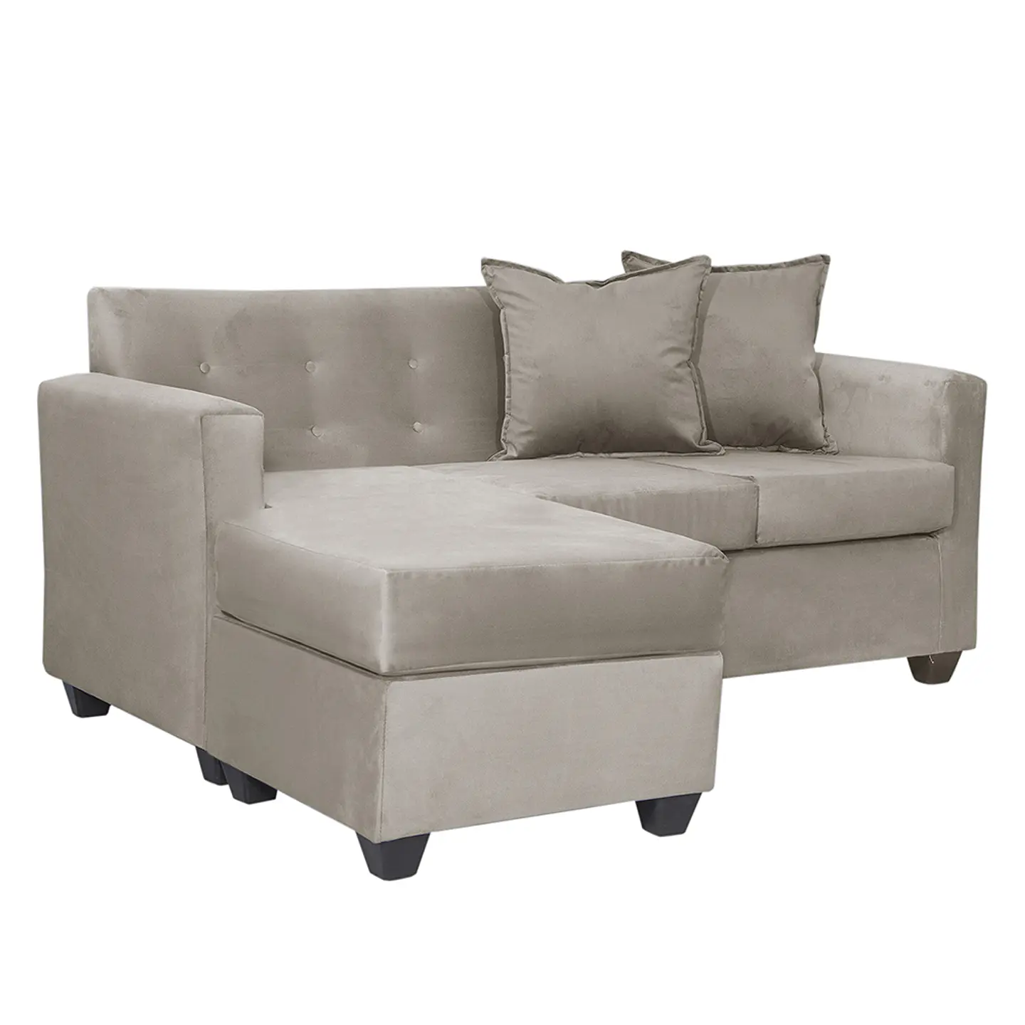 Seccional Intercambiamble Gramado Felpa Beige 5