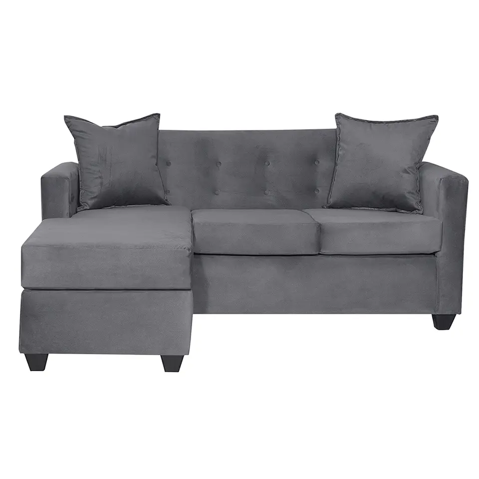 Seccional Intercambiamble Gramado Felpa Dark Grey 1