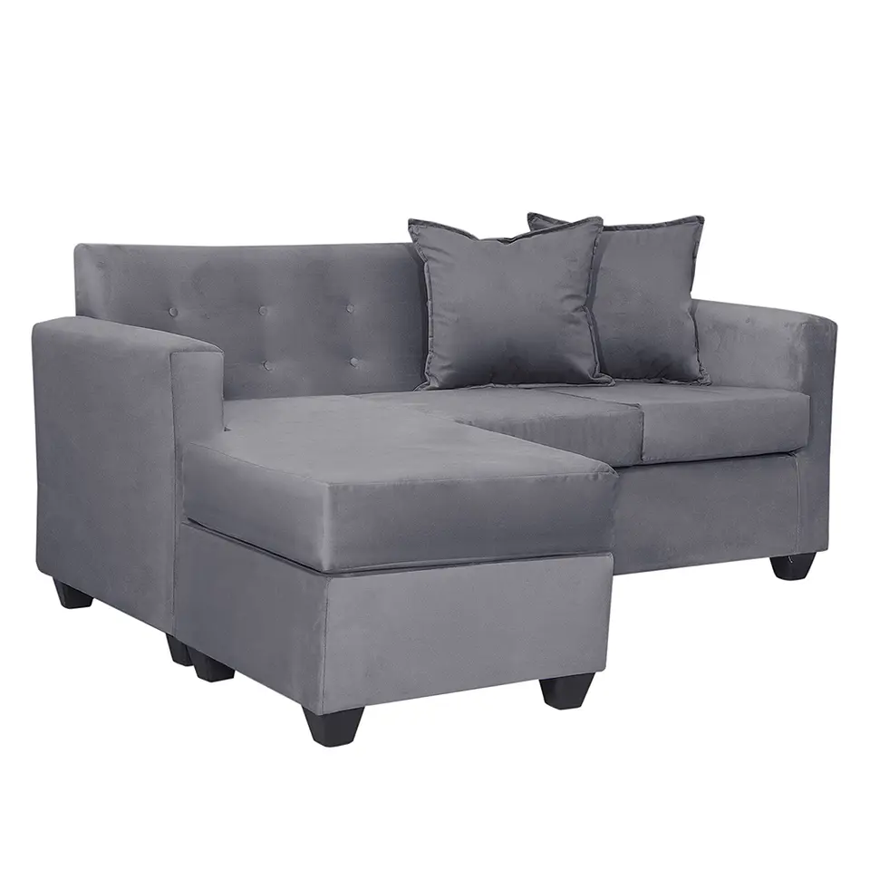 Seccional Intercambiamble Gramado Felpa Dark Grey 5