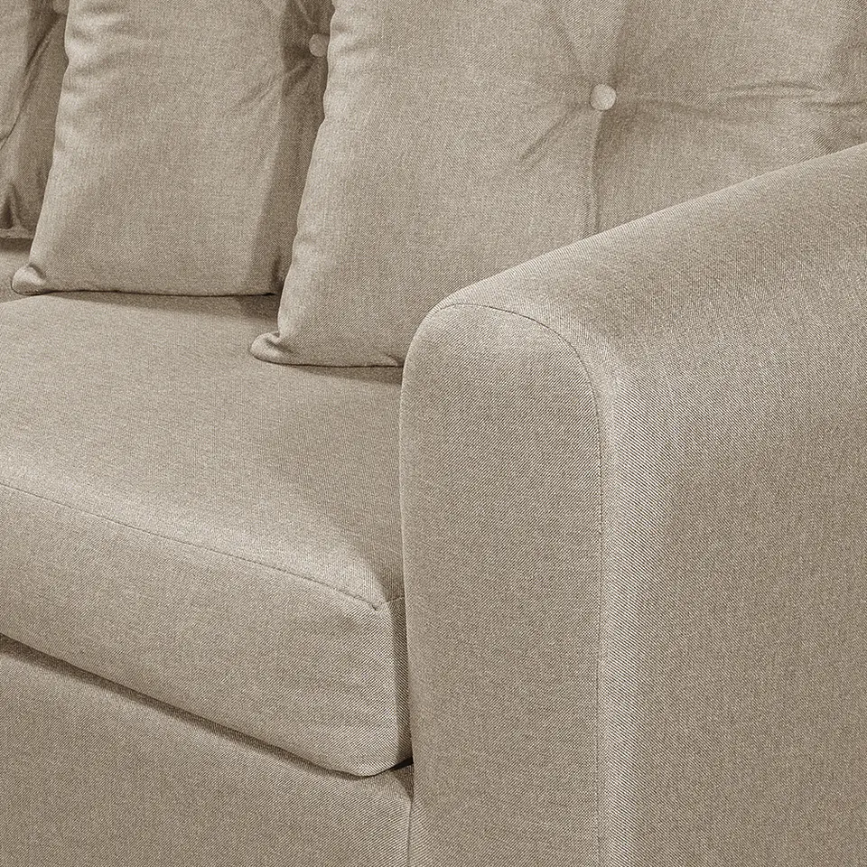 Seccional Esquinero Recife Lino Sidney Beige 5