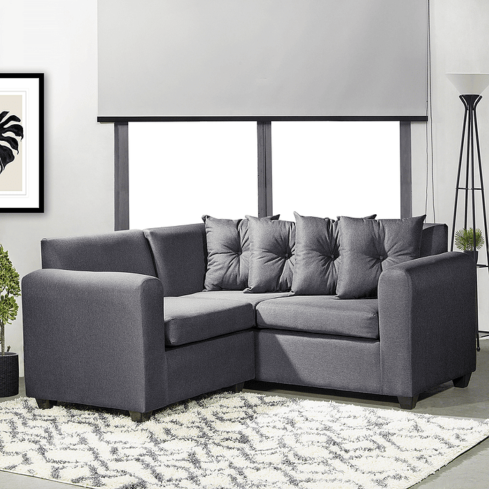 Seccional Esquinero Recife Lino Sidney Dark Grey 5