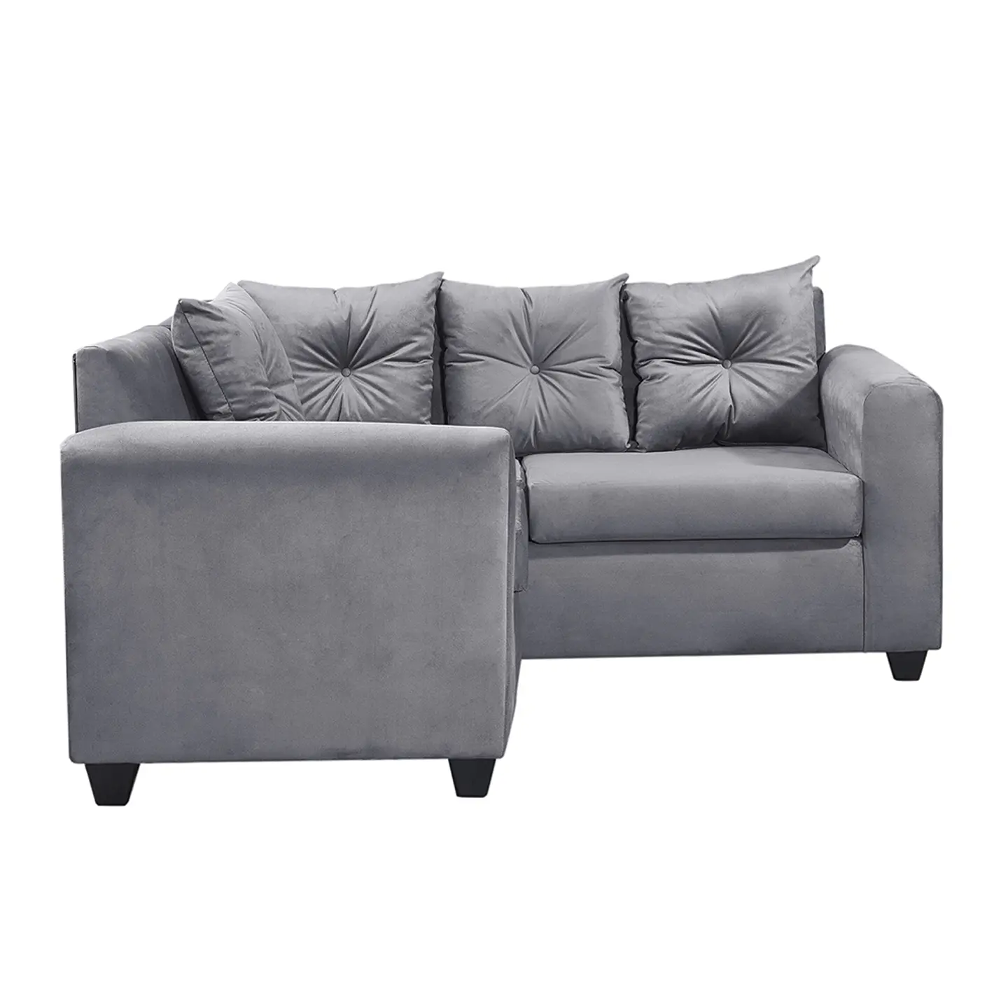 Seccional Esquinero Recife Felpa Grey 4