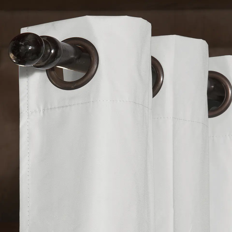 Set  2 Cortinas  Black Out classic 1.40 x 2.25 IVORY 2