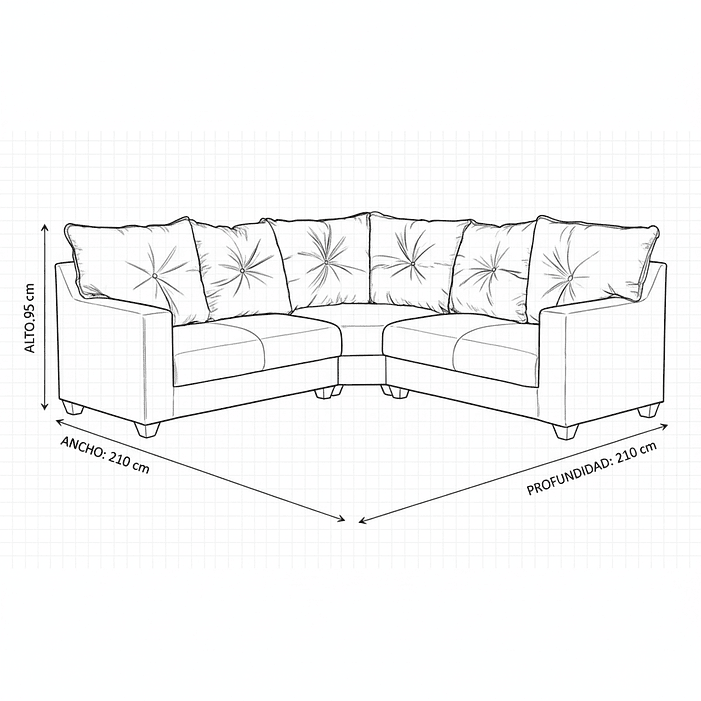 Seccional Belga Chocolate 210x210 3