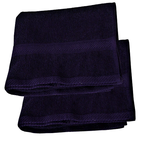 Juego de Toallas Azul Marino  100% Algodón