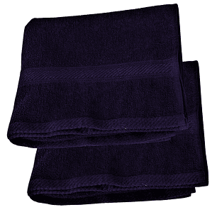 Juego de Toallas Azul Marino  100% Algodón