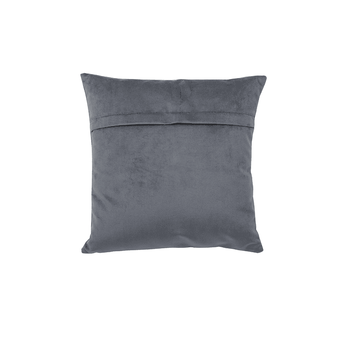Cojín Felpa Gris 40x40cm. 3