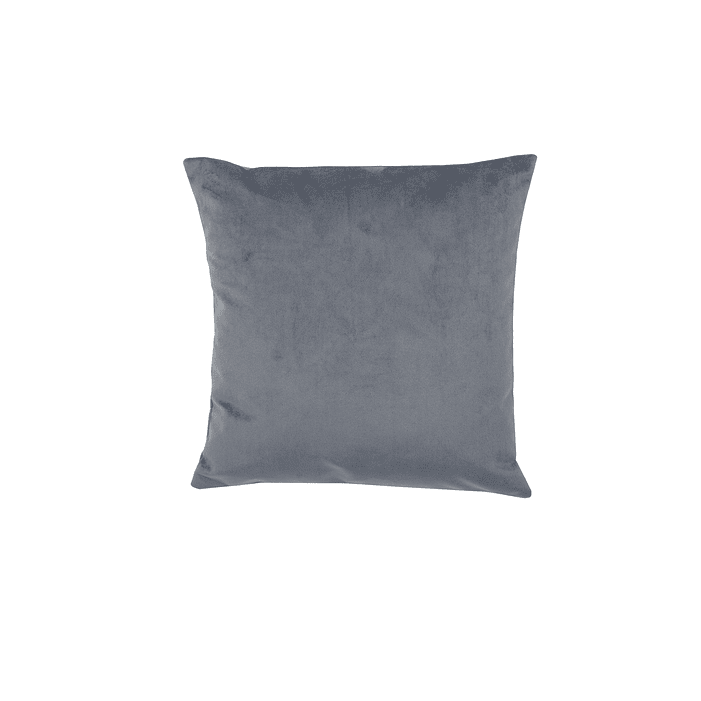 Cojín Felpa Gris 40x40cm. 1