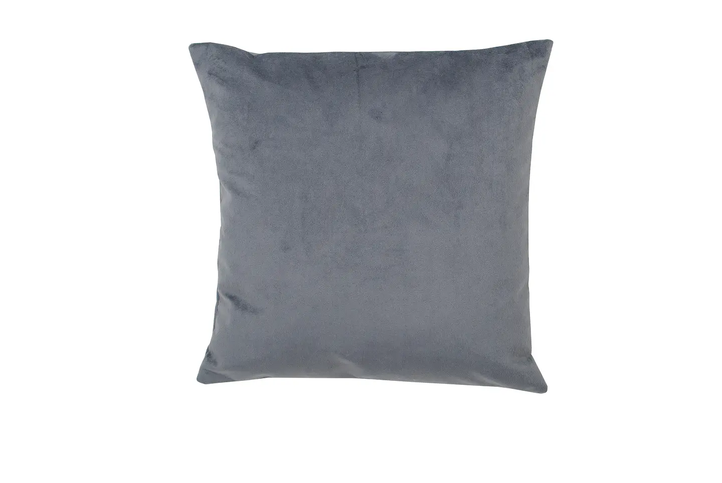 Cojín Felpa Gris 40x40cm. 1