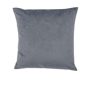 Cojín Felpa Gris 40x40cm.
