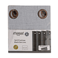 Set 2 CortinaS Black Out Lino Gris  - Miniatura 3