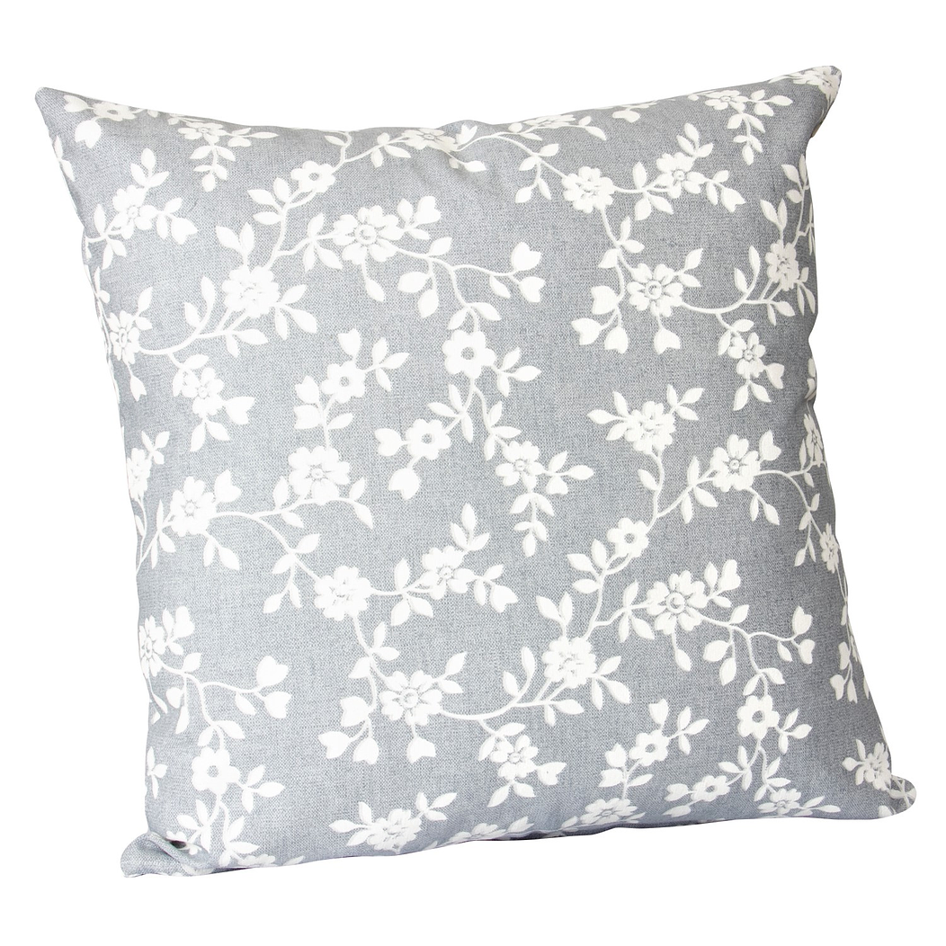 Cojín Lona Keila Gris 50x50cm 1