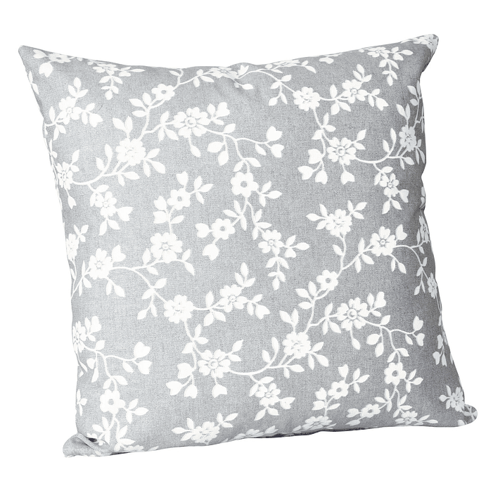 Cojín Lona Keila Gris 50x50cm 1