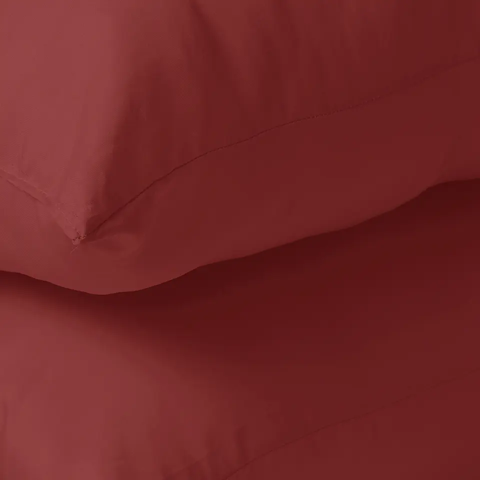 Pack Almohadas 50X70 Microfibra Rojo 3