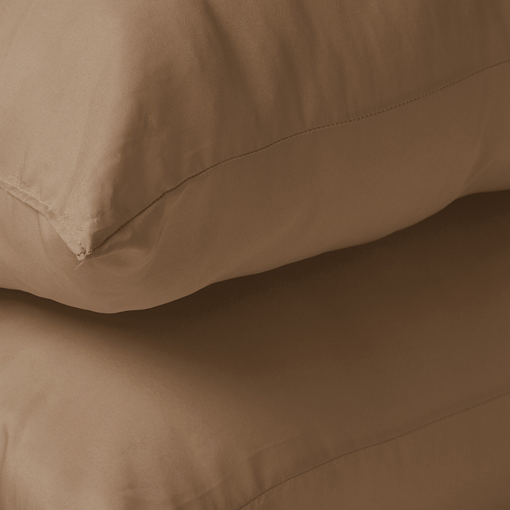 Pack Almohadas 50X70 Microfibra Tabaco 3