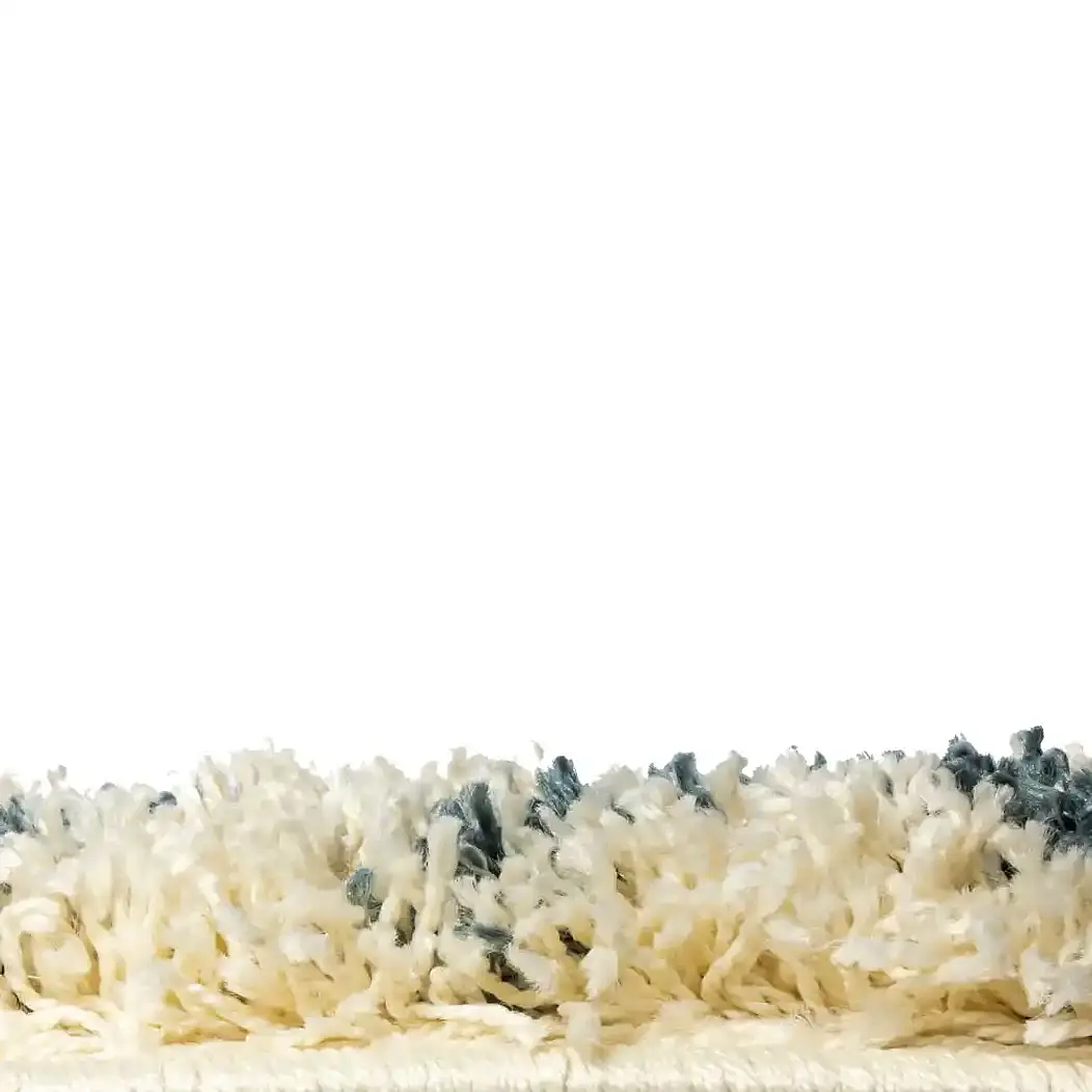 Set  Alfombra  160X230 Anat1 Shag bLANCA  c/ 2 Cojines Felpa Grey 2