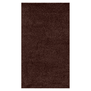 Set  Alfombra Nubia chocolate  140x 200 c/ 2  Cojines Felpa Beige