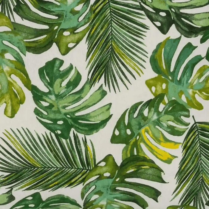 Set 2 cojines lona española bahamas green 50 x 50 3