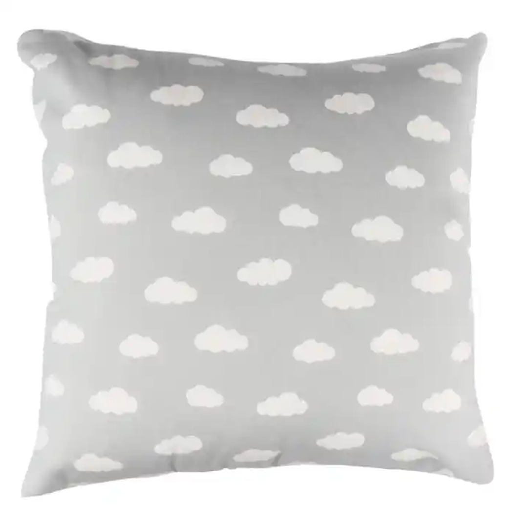 Set 2 cojines lona nube 50 x 50 GRIS 2