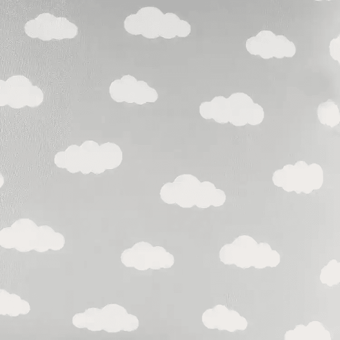 Set 2 cojines lona nube 50 x 50 GRIS 3