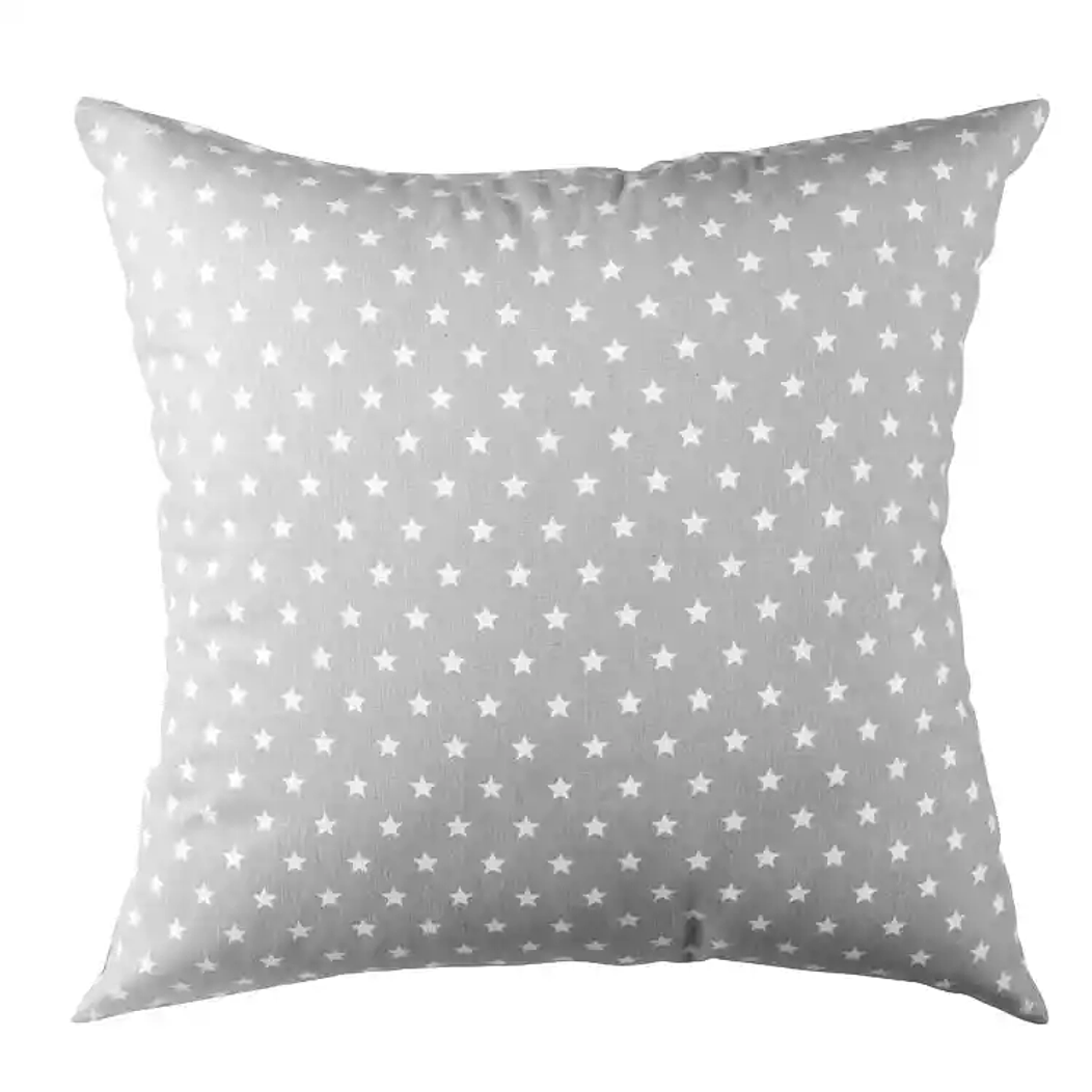 Set 4 Cojines Estrellitas Mini Grey 50x50cm 2