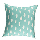 Set 4 Cojines Lona Nubes  Jade  50x50cm - Miniatura 2