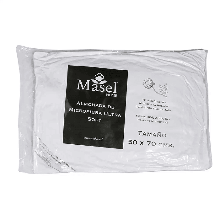 Set 2 Almohadas Microfibra Florentino 50x70 4