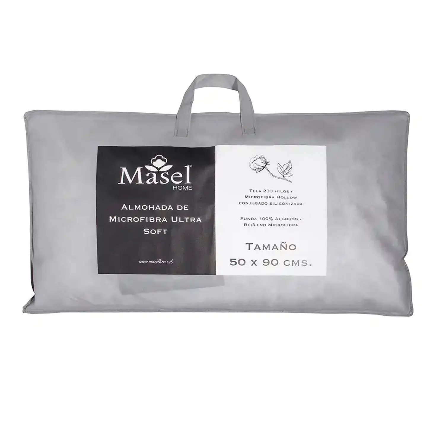 Set 2 Almohadas Microfibra  Florentino 50x90 3