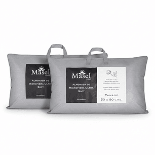 Set 2 Almohadas Microfibra  Florentino 50x90