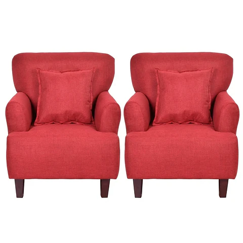  Set 2 Poltronas York 1 Cuerpo Burdeo