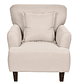  Set 2 Poltronas York 1 Cuerpo Beige - Miniatura 2