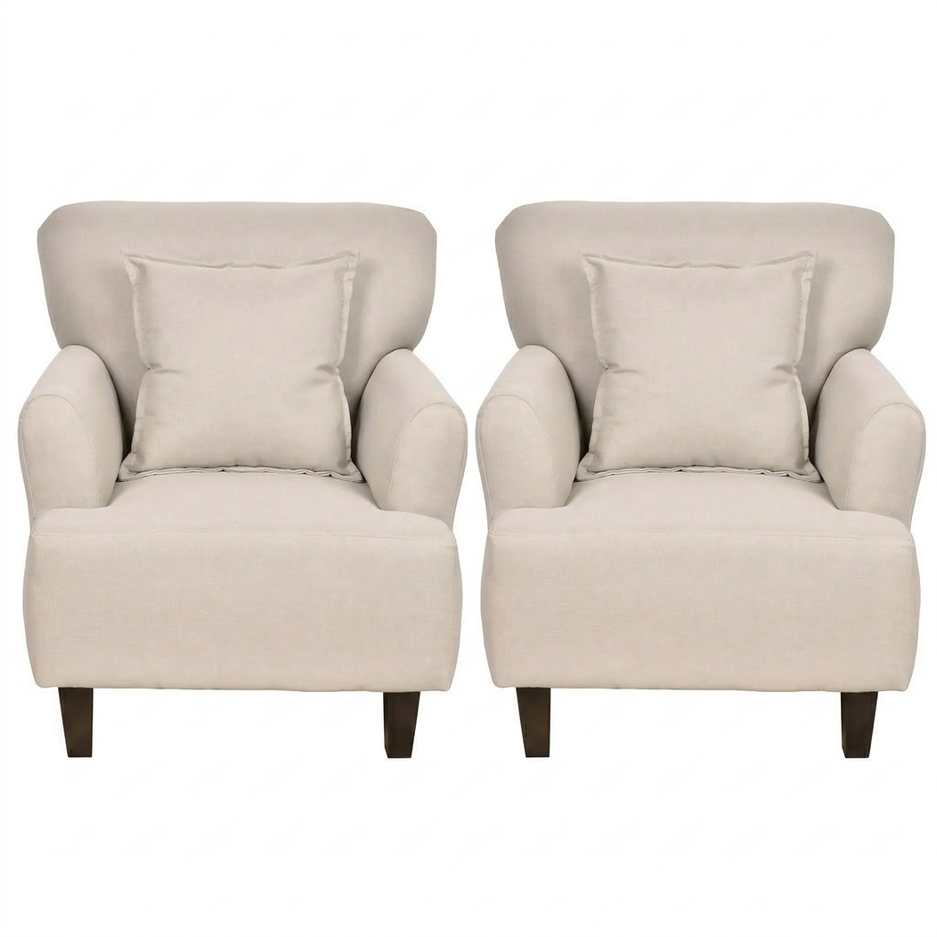  Set 2 Poltronas York 1 Cuerpo Beige 1