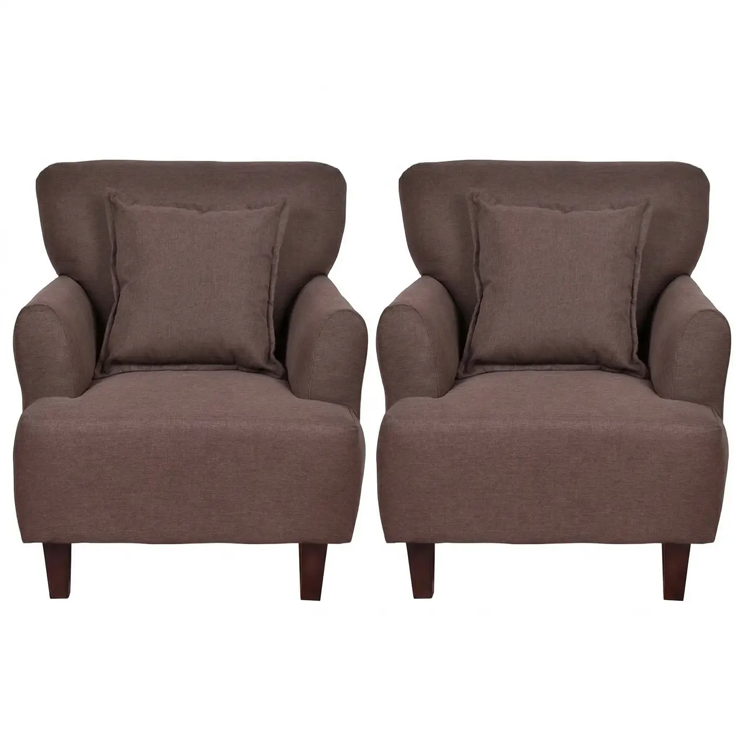  Set 2 Poltronas York 1 Cuerpo Chocolate 1