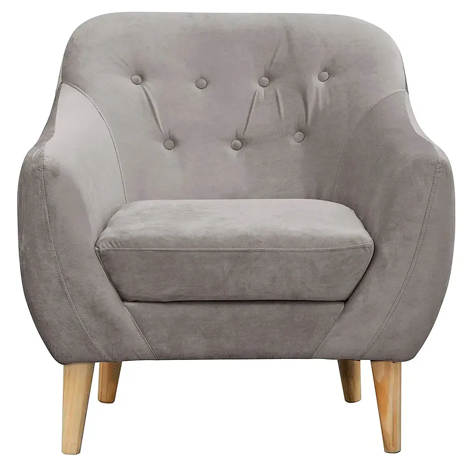  Set 2 Poltronas Norway 1C Gris 87x90x85 2
