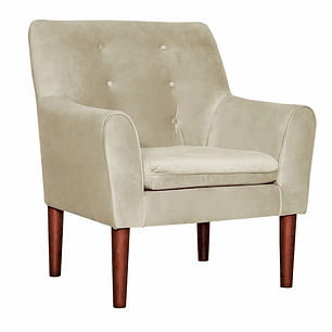 Set Sofa 3c Armenia  Tela Beige + 2 poltronas Bergen Beige