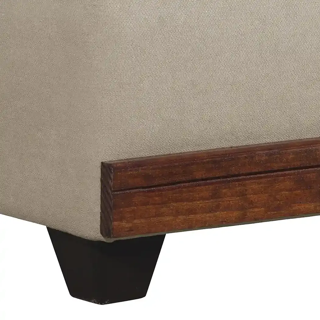 Set Sofa 3c Armenia  Tela Beige + 2 poltronas Bergen Beige 7