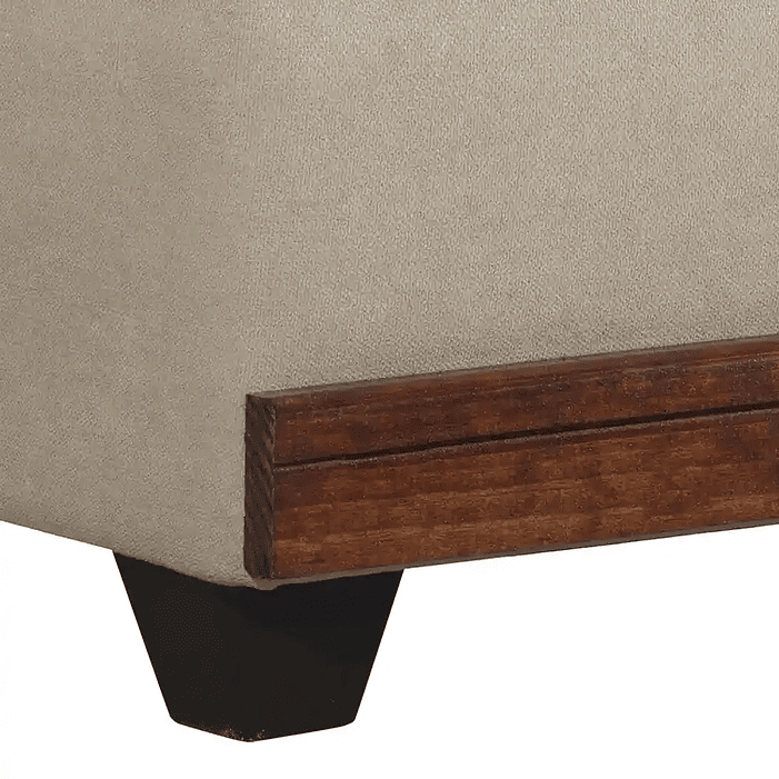 Set Sofa 3c Armenia  Tela Beige + 2 poltronas Bergen Beige 7