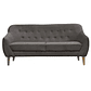 Set Sofa Norway 3c + 2 Poltronas Norway  Felpa  Dark Grey - Miniatura 6