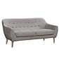Set Sofa Norway 3c + 2 Poltronas Norway  Felpa Grey - Miniatura 2
