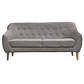 Set Sofa Norway 3c + 2 Poltronas Norway  Felpa Grey - Miniatura 3