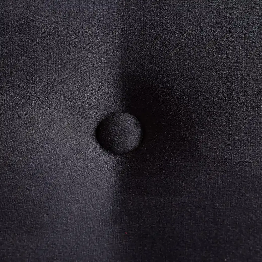 Set Seccional  Gramado Felpa Dark Grey + Banqueta baul felpa Dark Grey 9