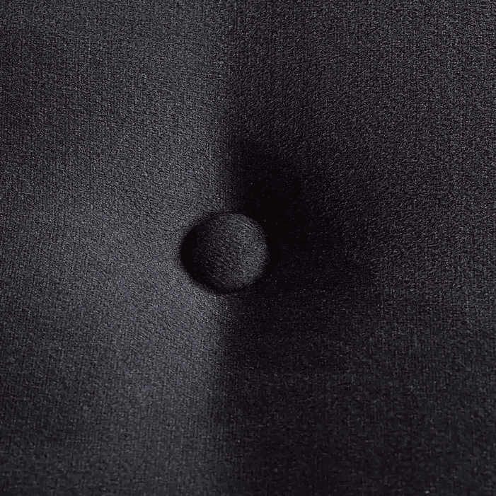 Set Seccional  Gramado Felpa Dark Grey + Banqueta baul felpa Dark Grey 9