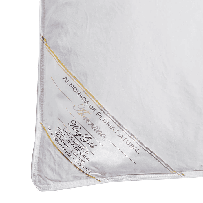 Set 2 Almohadas Plumas Florentino 50x70 5